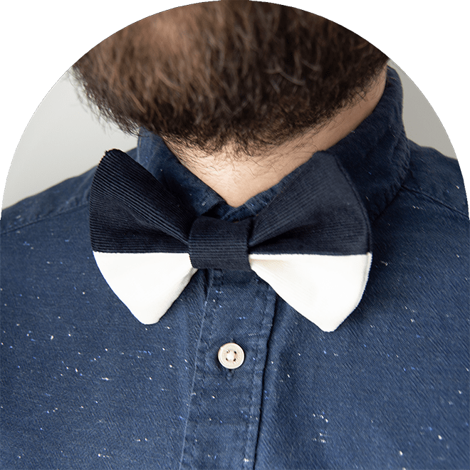 Bow Tie Set - Na Na Na Na Navy!