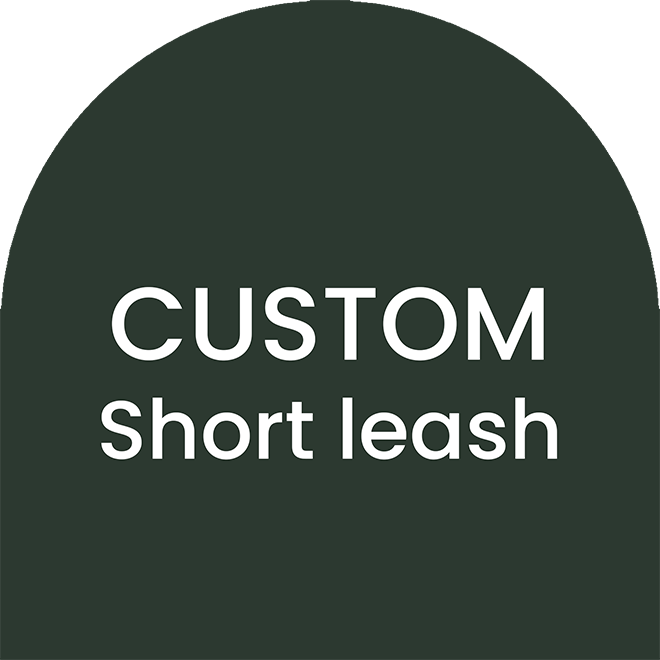 Custom BioThane Short Leash