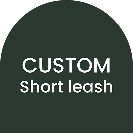 Custom BioThane Short Leash