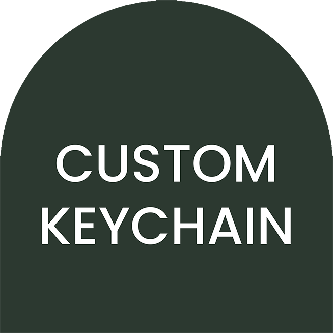 Custom BioThane Keychain