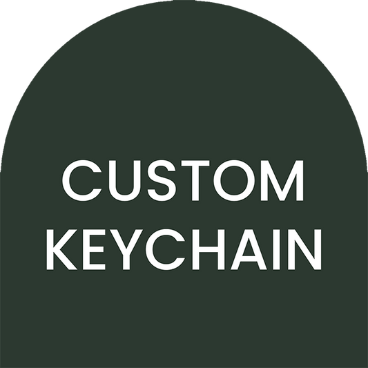 Custom BioThane Keychain