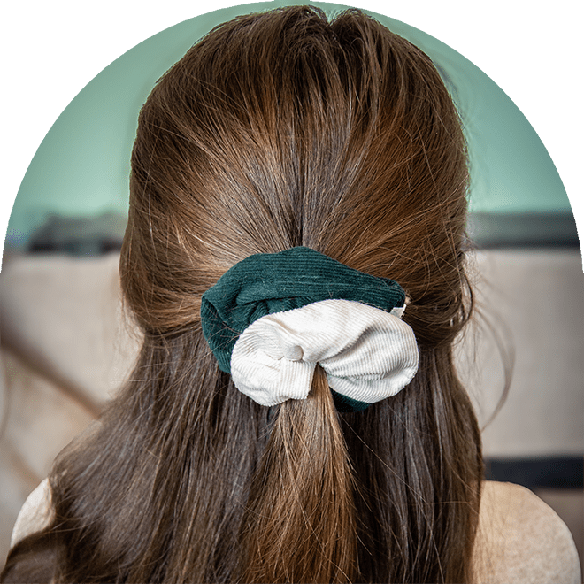 Bow Tie And Scrunchy Set - As Green As It Gets