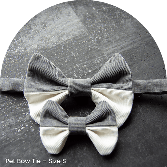 Bow Tie Set - Shade 51st of Grey