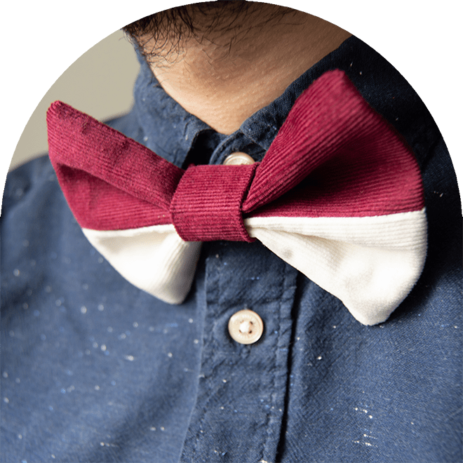 Bow Tie Set - It Is Red
