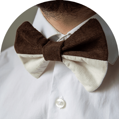 Bow Tie Set - Brownie